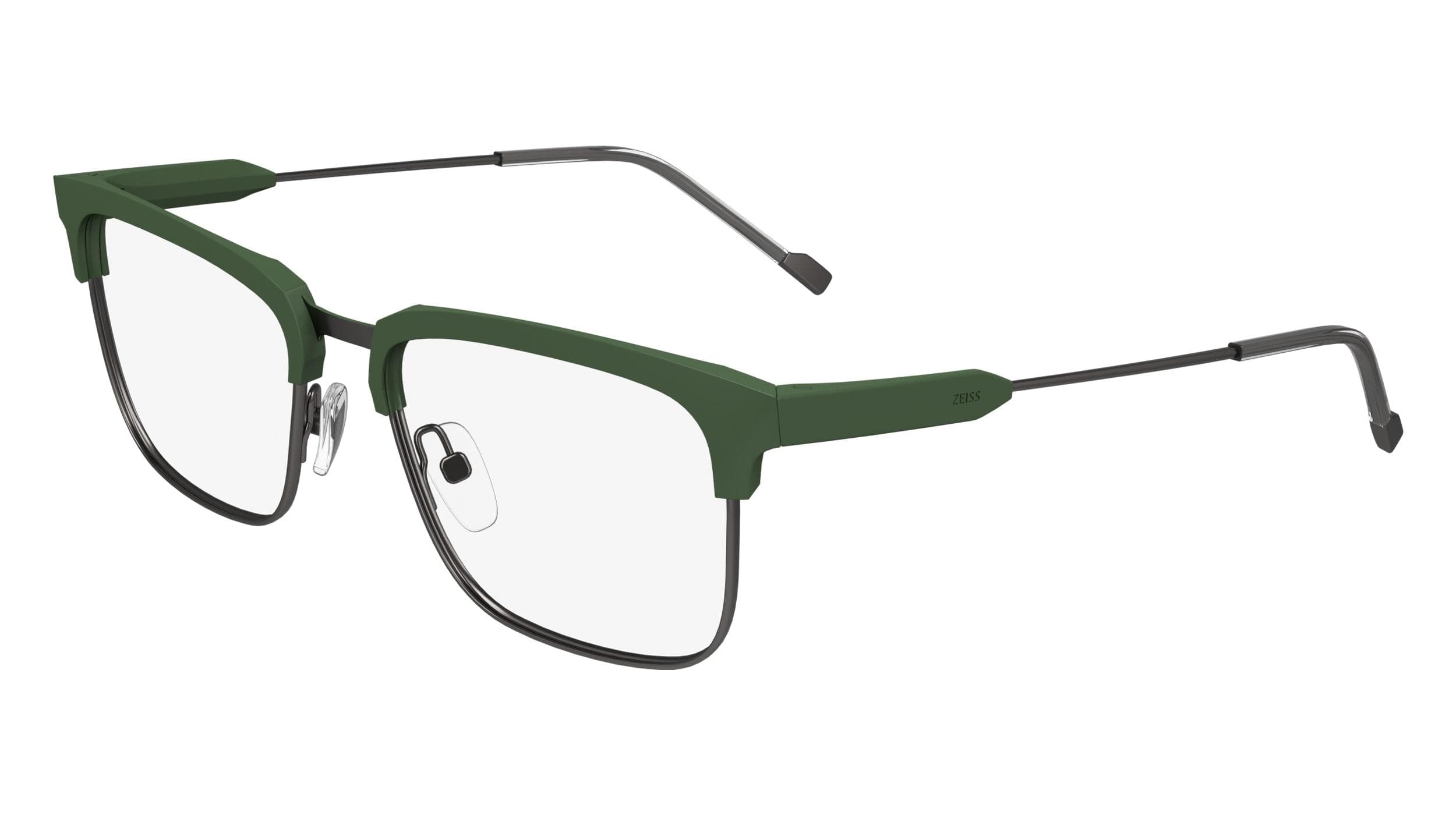 Zeiss ZS24148 324 Eyeglasses Satin Khaki 54mm Men
