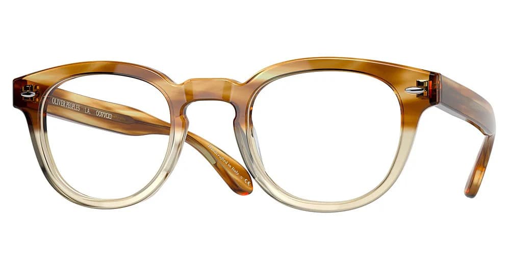 Oliver Peoples Sheldrake OV5036 1674 Eyeglasses Brown Horn 49mm Unisex