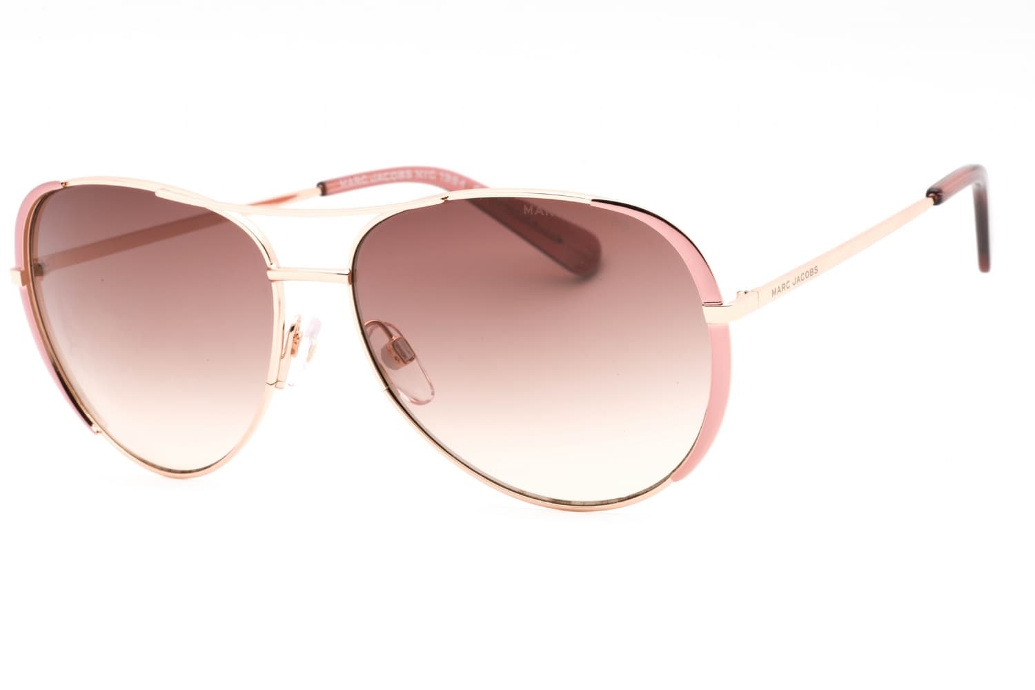 Marc Jacobs MARC 686/S NOA HA Sunglasses Gold Burgundy 59mm Women