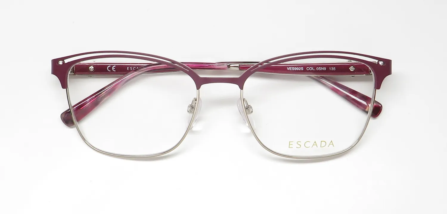 Escada Ves992s 0sn9 Eyeglasses Purple 54mm 2