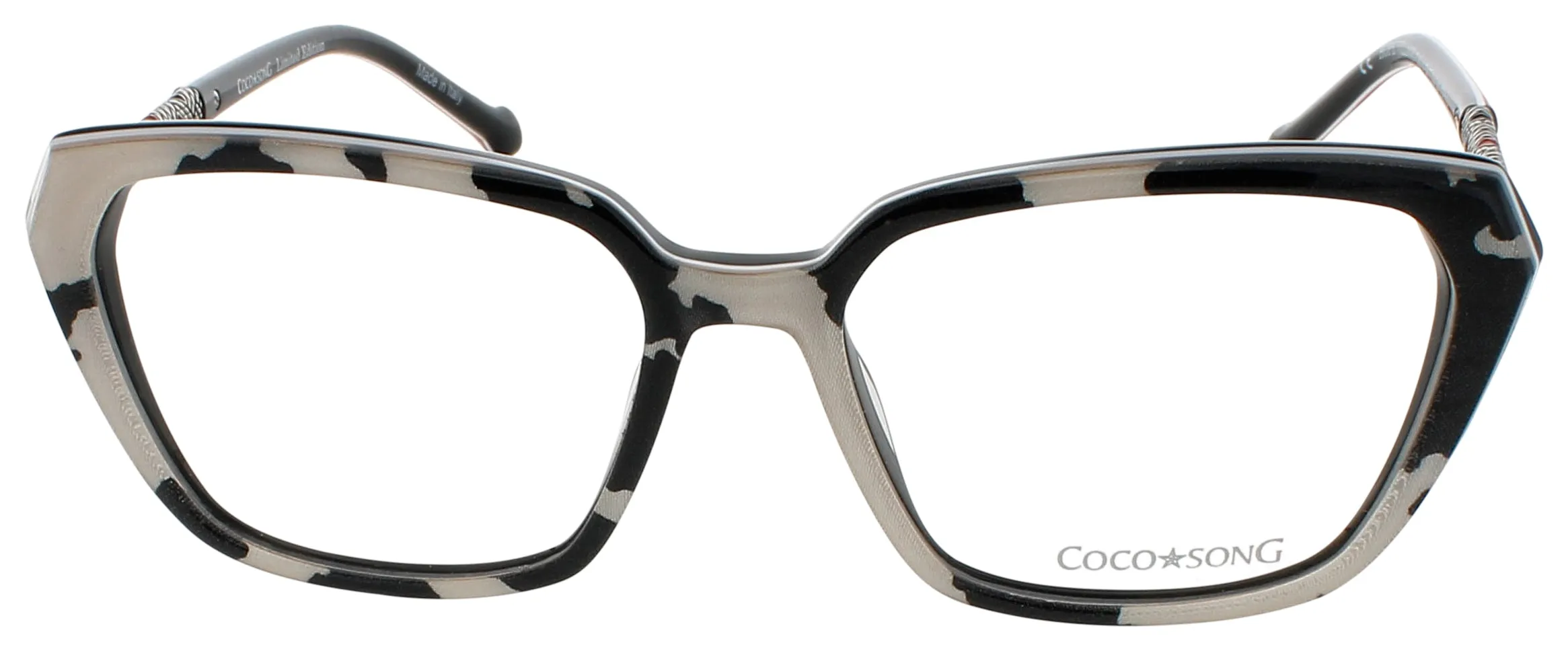 Coco Song HOPE VILLAGE C04 Eyeglasses Black White 54mm Women 2