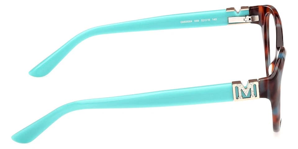 Marciano GM50004 089 Eyeglasses Turquoise 52mm Women 5