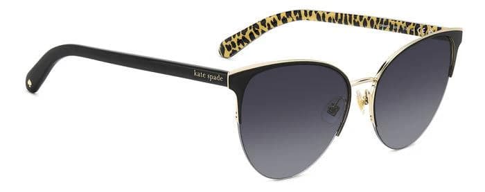 Kate Spade IZARA/G/S 0807 Sunglasses Black 57mm Women 3