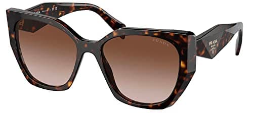 Prada SPR19Z 2AU-6S1 PR 19ZS Sunglasses Brown 145mm Women