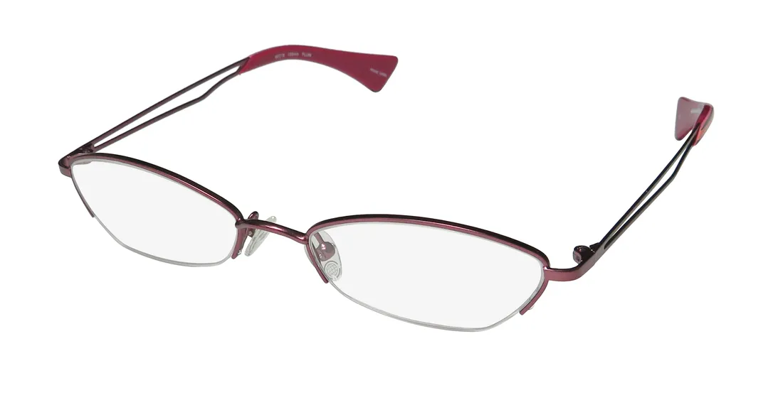 Max Studio Mx132 plum Eyeglasses Plum 49mm