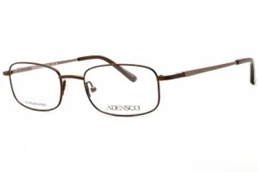Adensco ASHTON/N 0NCJ 00 Eyeglasses Brown Ruthenium 50mm