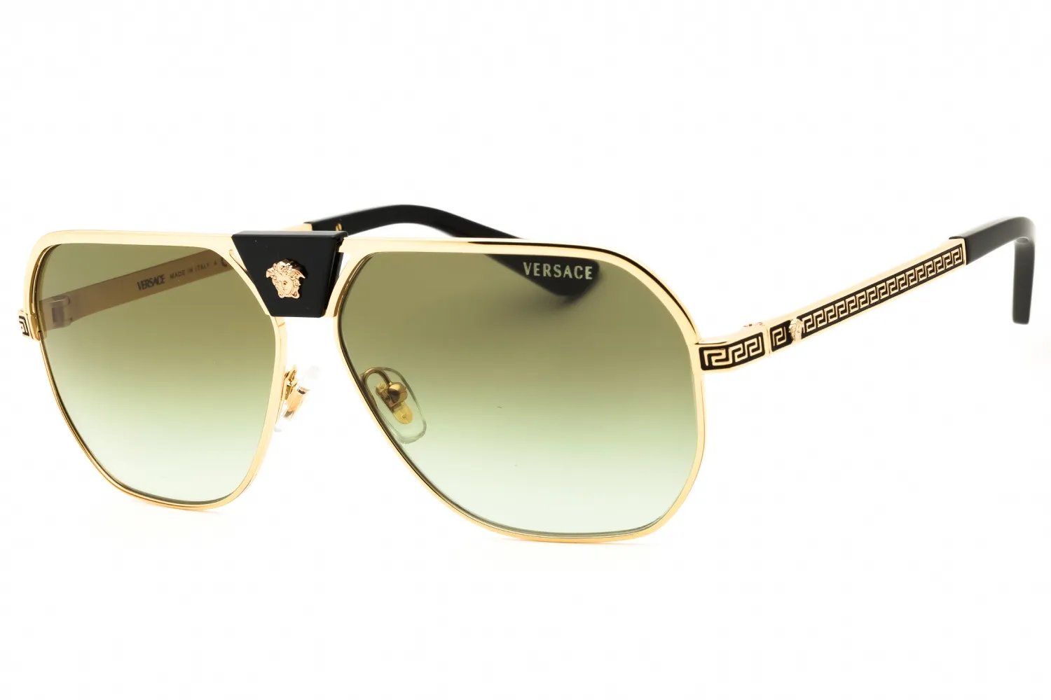 Versace 0VE2294 10028E Sunglasses Polished Gold 61mm Men