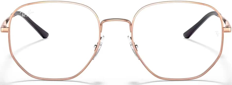 Ray-Ban RB3682V 3094 Eyeglasses Rose Gold 51mm Women 2