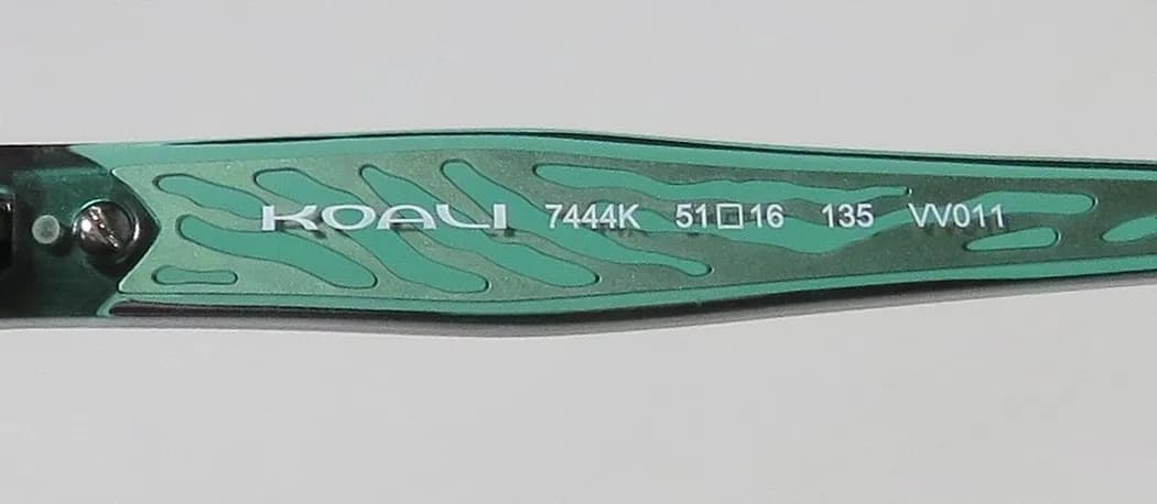 KOALI 7444k vv011 Eyeglasses Transparent Moss 51mm 7