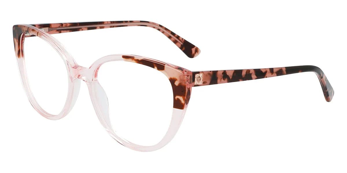 Anne Klein AK5092 660 Eyeglasses Blush Crystal 50mm Women
