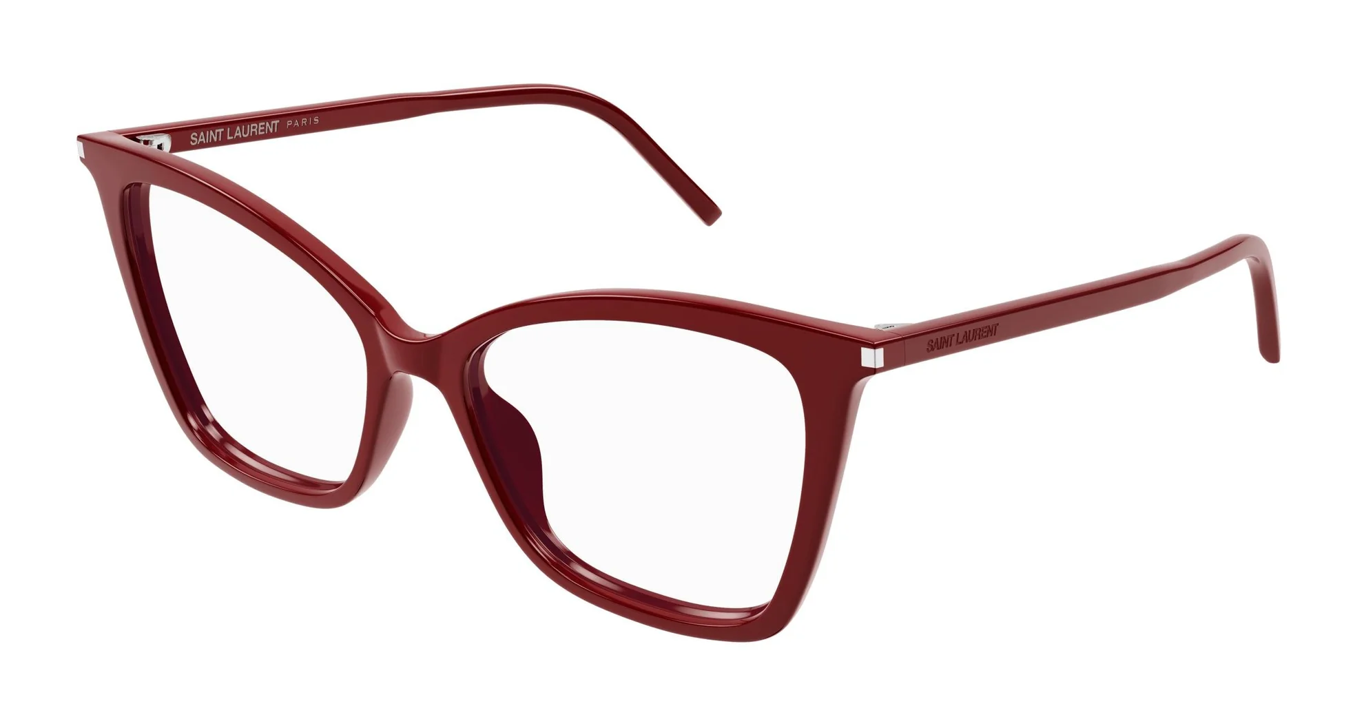 Saint Laurent SL386 015 Eyeglasses Red 53mm Women