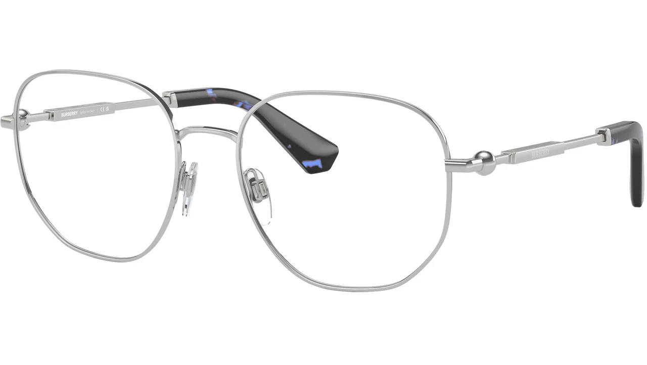 Burberry 0BE1385 1005 Eyeglasses Silver 55mm Women