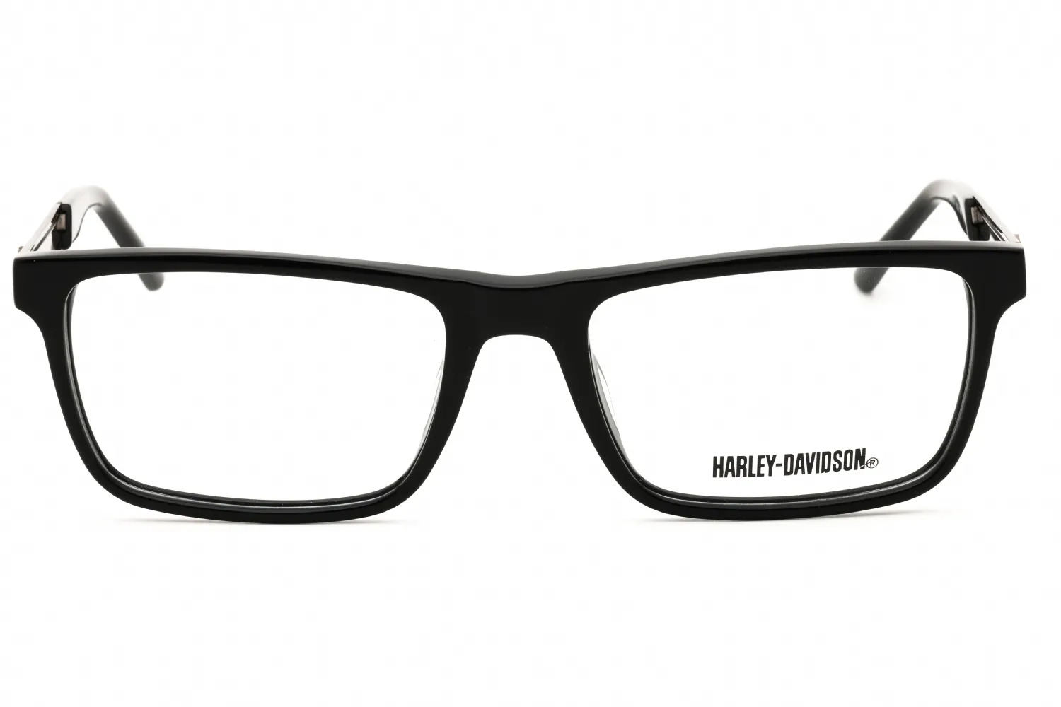 Harley Davidson HD0845 001 Eyeglasses Shiny Black 54mm Men 2