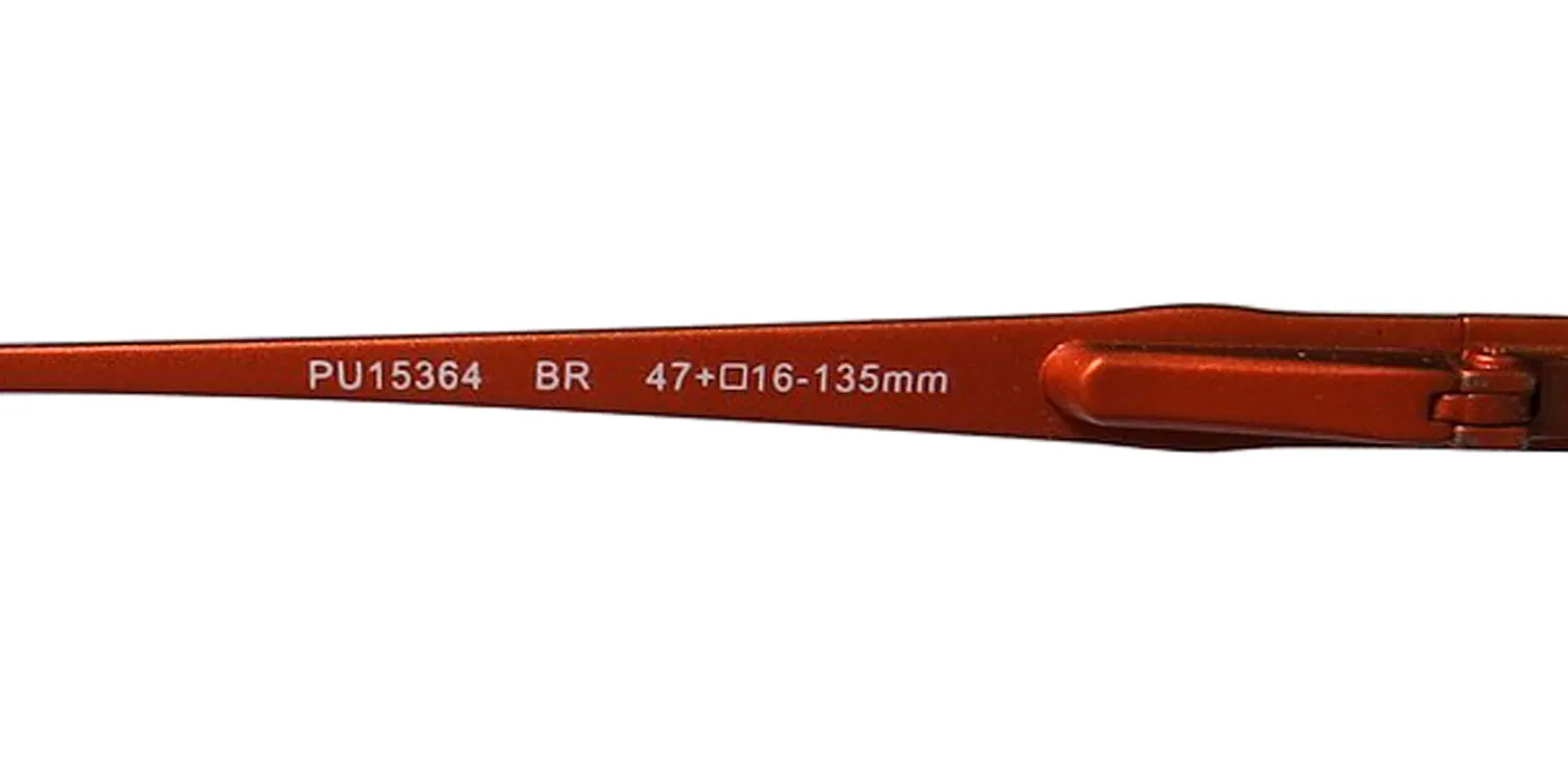 Puma 15364 Giga br Eyeglasses Brown 47mm Unisex 8