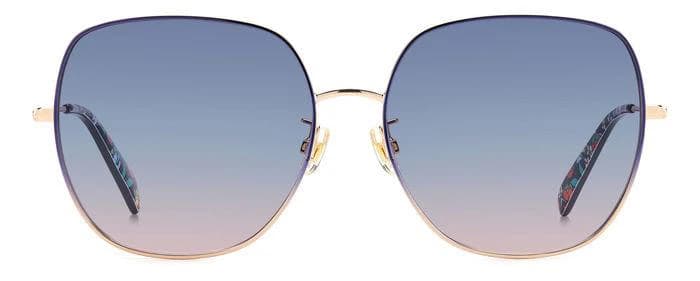 Kate Spade CHARLI/F/S 0S6F Sunglasses Blue Pattern 59mm Women 2
