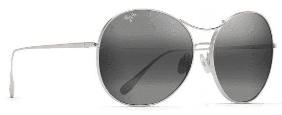 Maui Jim Opihi 547 17 Sunglasses Silver 61mm Women
