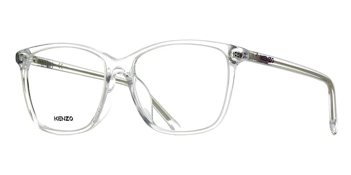 Kenzo KZ50141U 026 Eyeglasses Shiny Crystal 55mm Women
