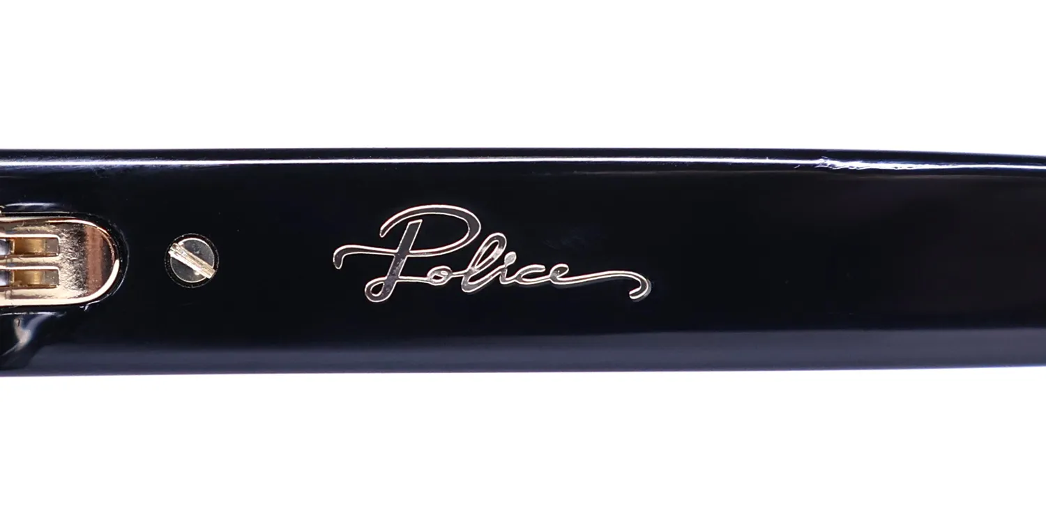 Police Splf31 Dawn 3 0700 Sunglasses Black 47mm Unisex 7