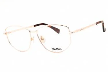 Max Mara MM5153 028 Eyeglasses Shiny Rose Gold 55mm