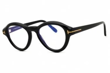 Tom Ford FT5962-B 001 Eyeglasses Shiny Black 50mm