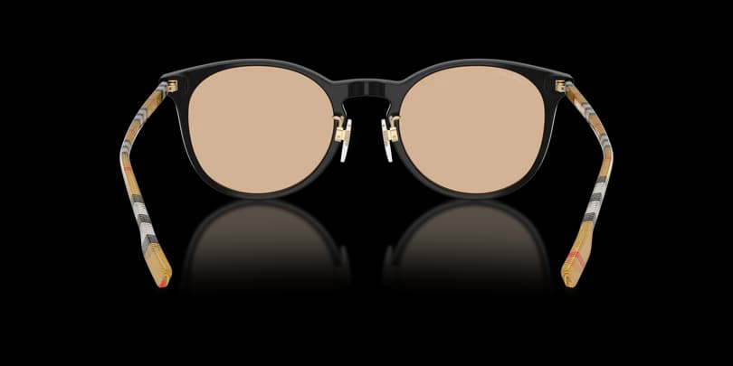 Burberry 0BE4380D 385373 Sunglasses Black 51mm Women 4