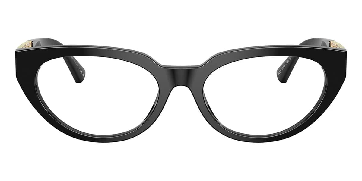 Versace MOD.3383 GB1 Eyeglasses Black 54mm Women 2