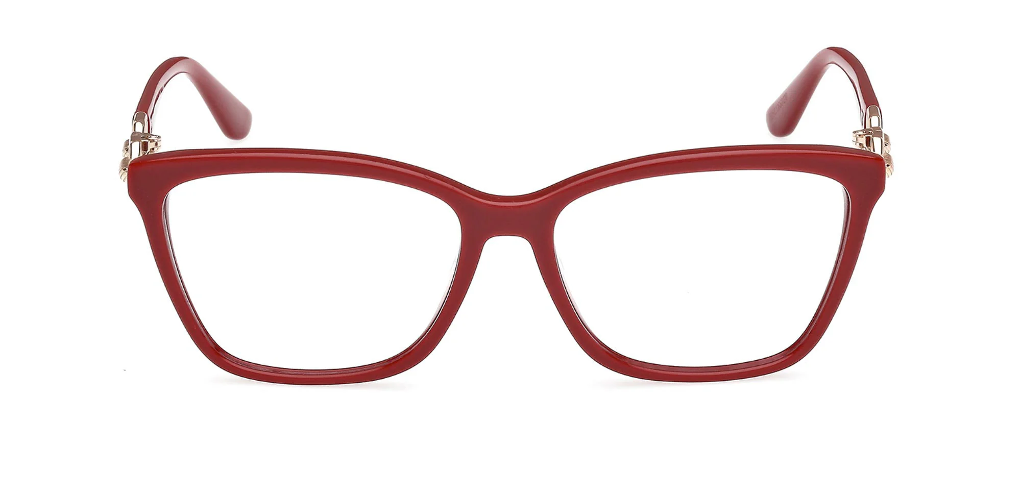Guess GU50181 066 Eyeglasses Shiny Red 52mm Women 2