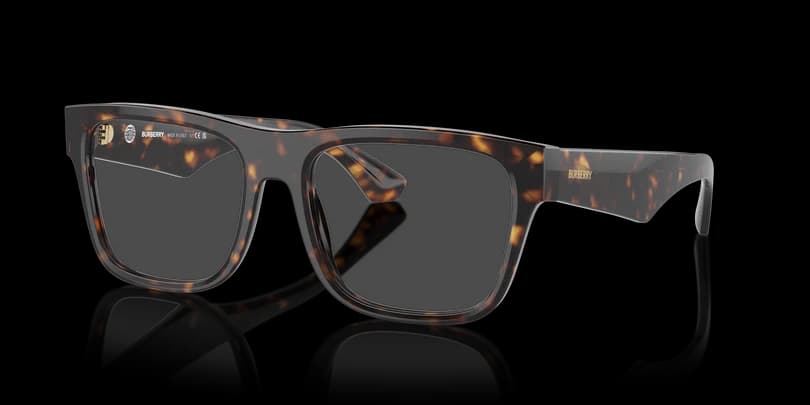 Burberry 0BE2411F 3002 Eyeglasses Dark Havana 55mm Men