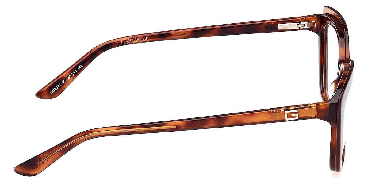 Guess GU2977 052 Eyeglasses Dark Havana 55mm Women 5