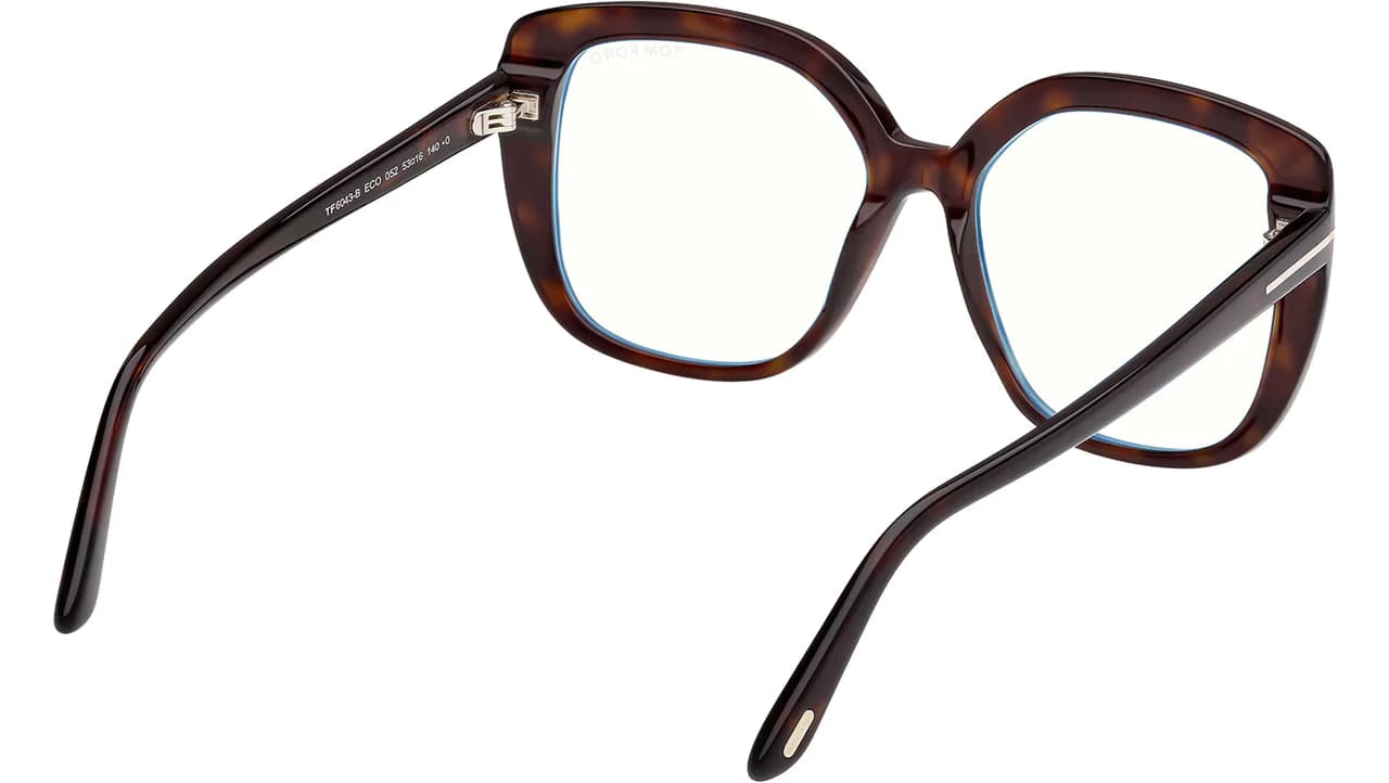 Tom Ford FT6043B 052 Eyeglasses Dark Havana 53mm Women 3