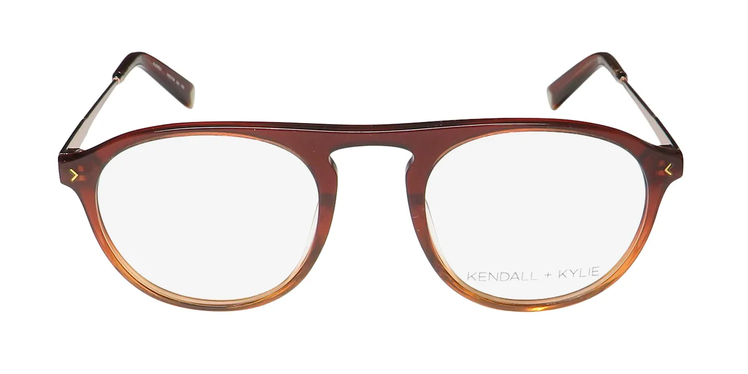 Kendall + Kylie Kko104 Audrey 241 Eyeglasses Brown 50mm Unisex 3