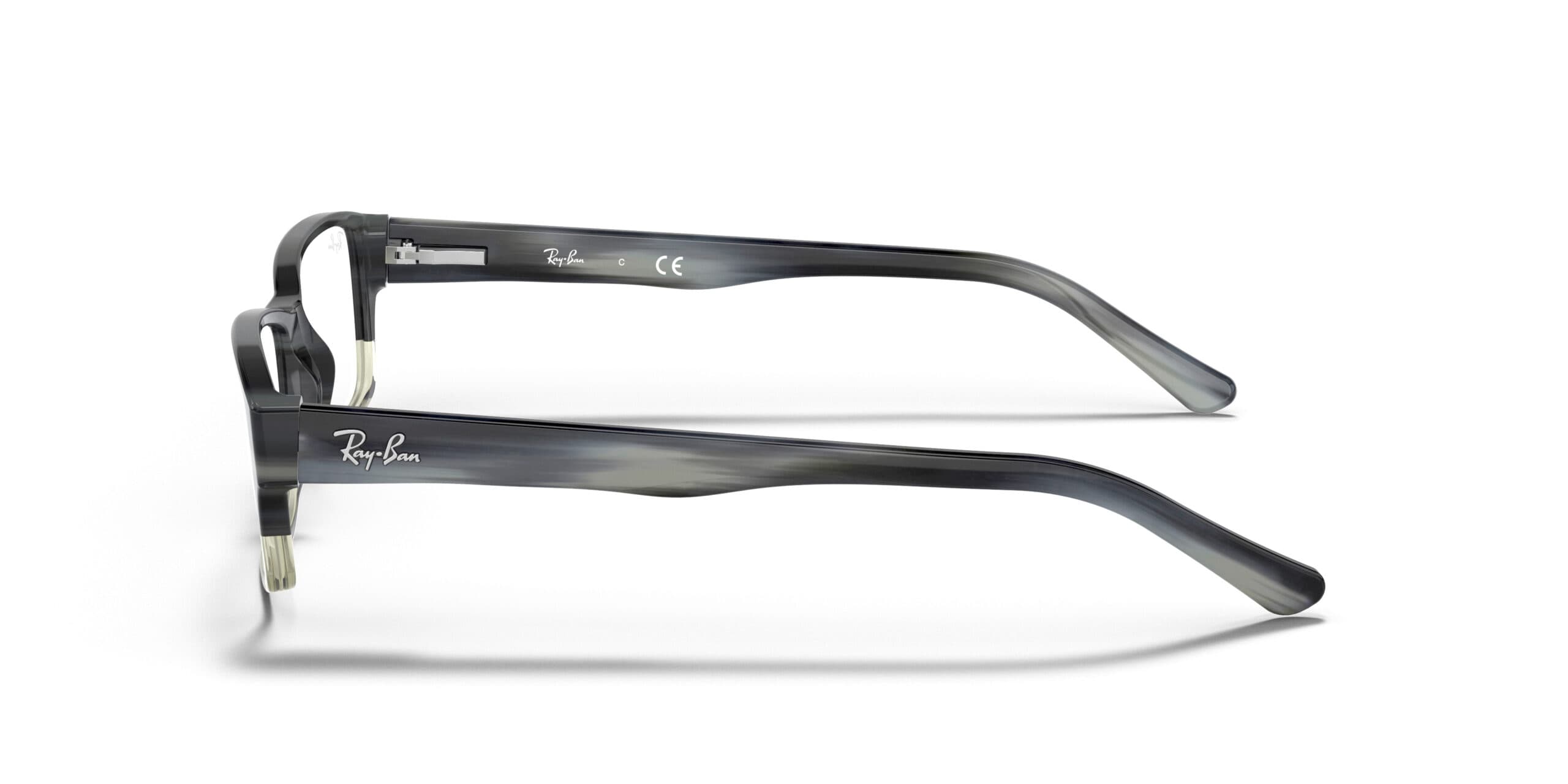 Ray-Ban RB5169 5540 Eyeglasses Grey Horn Gradient 54mm Women 3