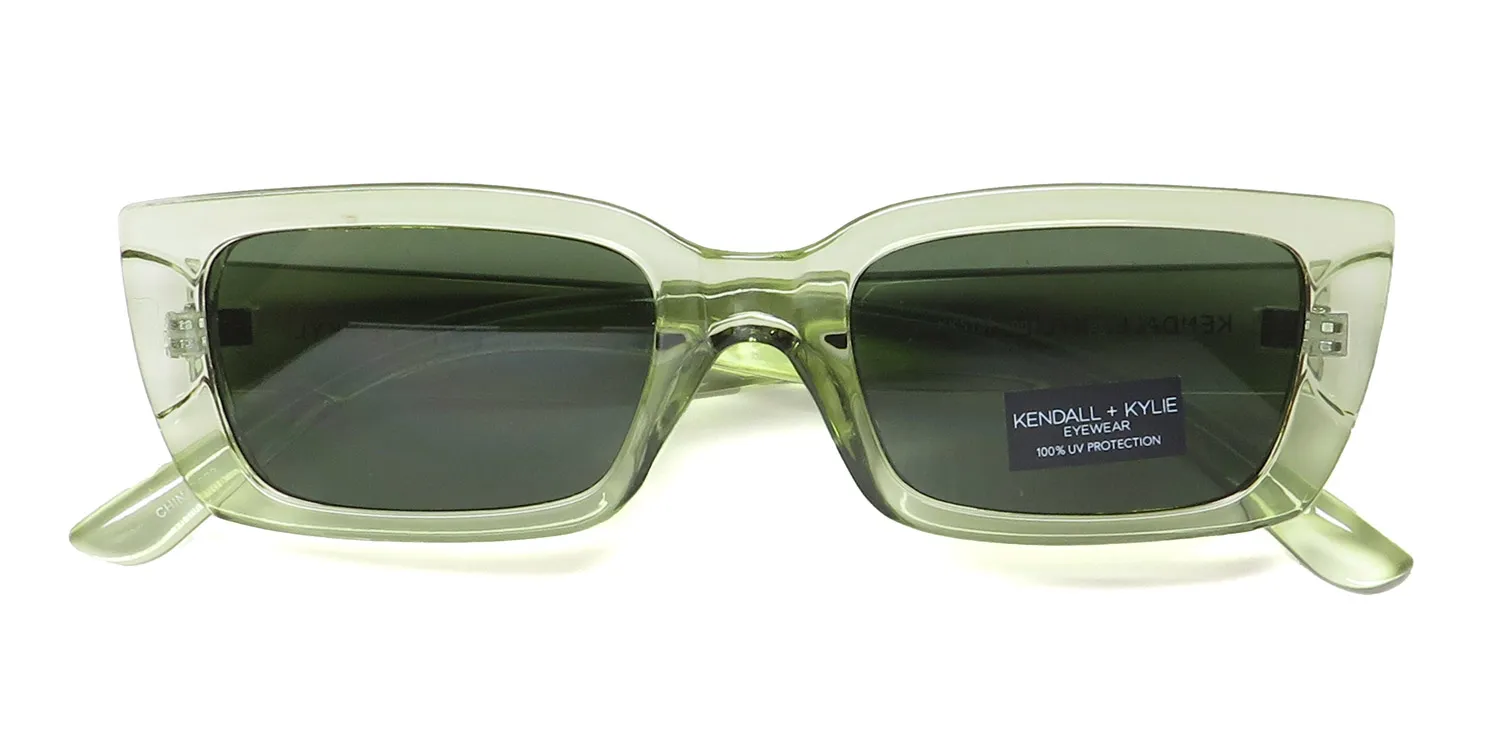 Kendall + Kylie Kk5137 Gemma 001 Sunglasses Mint Crystal 51mm 2