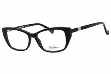 Max Mara MM5035 001 Eyeglasses Shiny Black 52mm