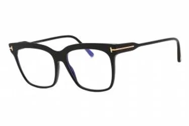 Tom Ford FT5768-B 001 Eyeglasses Shiny Black 54mm