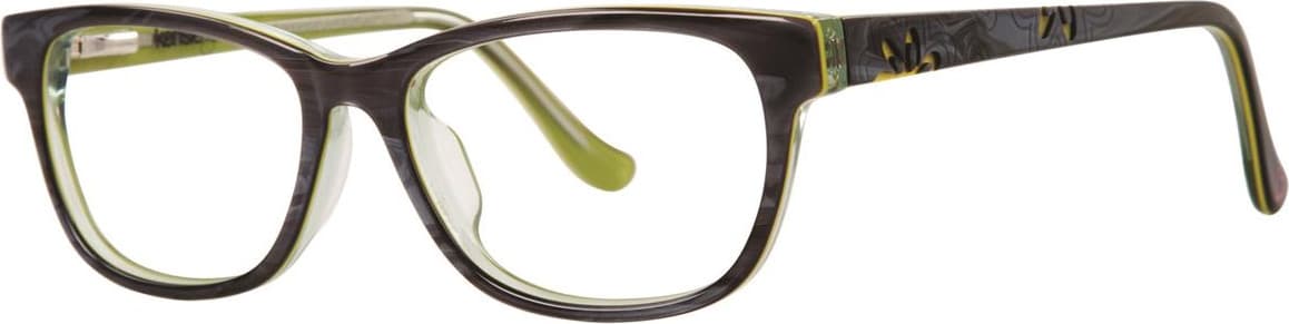 Kensie Flower Eyeglasses Gray 49mm Kids