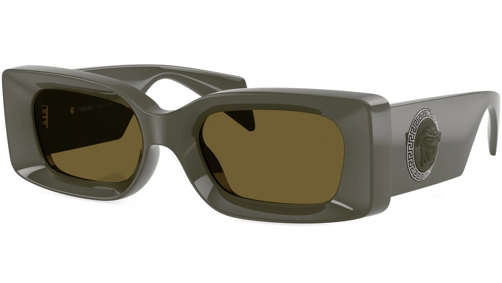 Versace 0VE4474U 549173 Sunglasses Dark Olive Green 52mm Unisex