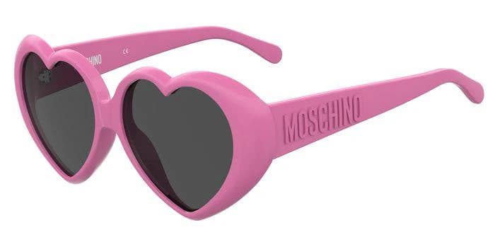 Moschino MOS128/S 0MU1 Sunglasses Fuchsia 56mm Women