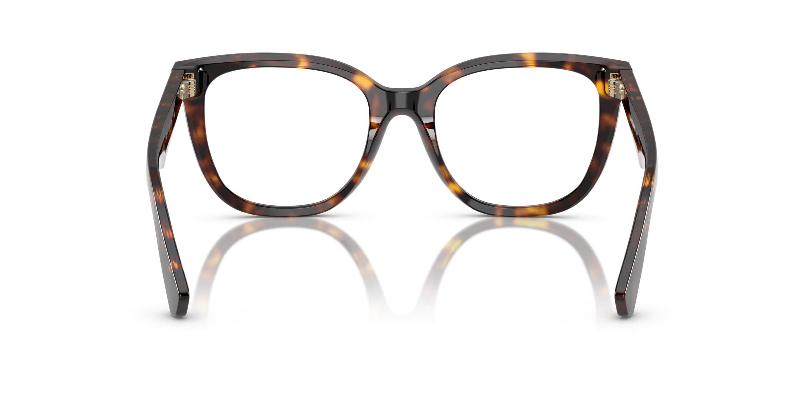 Burberry 0BE2415 3002 Eyeglasses Dark Havana 51mm Women 3