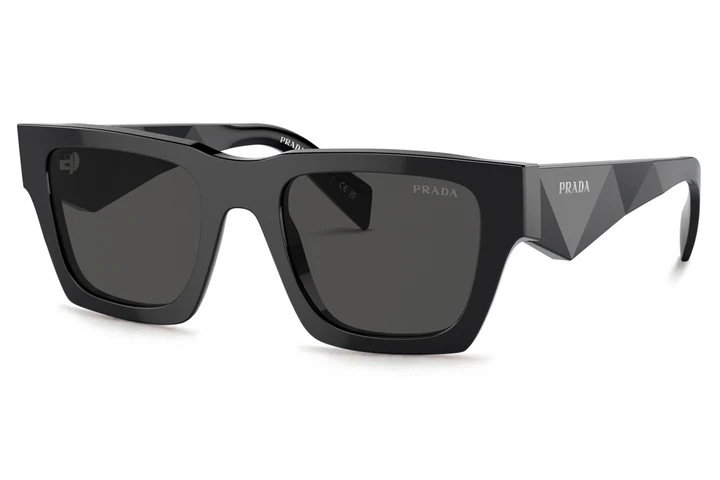 Prada 0PR A06SF 16K08Z Sunglasses Black 54mm Unisex