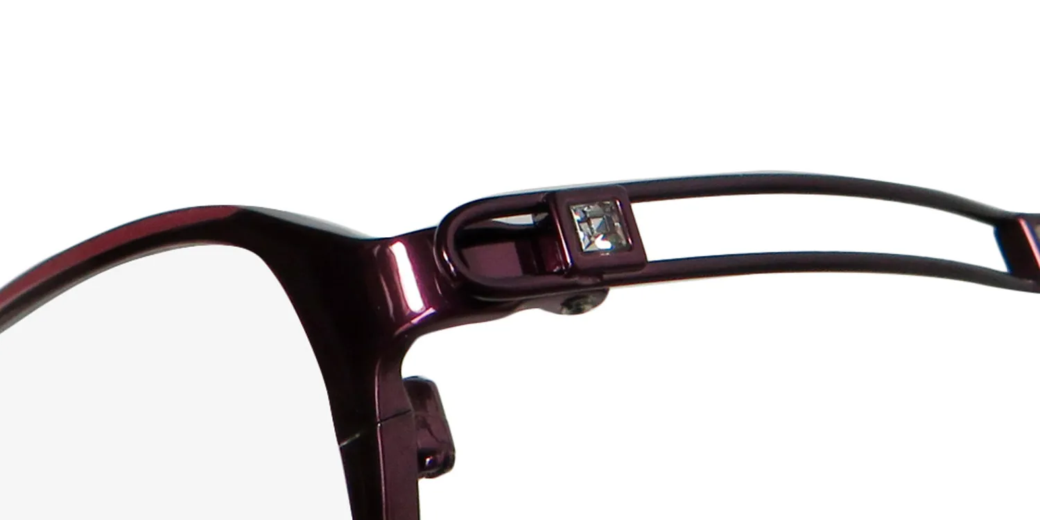 Charmant 2092 pu Eyeglasses Purple 51mm Women 6