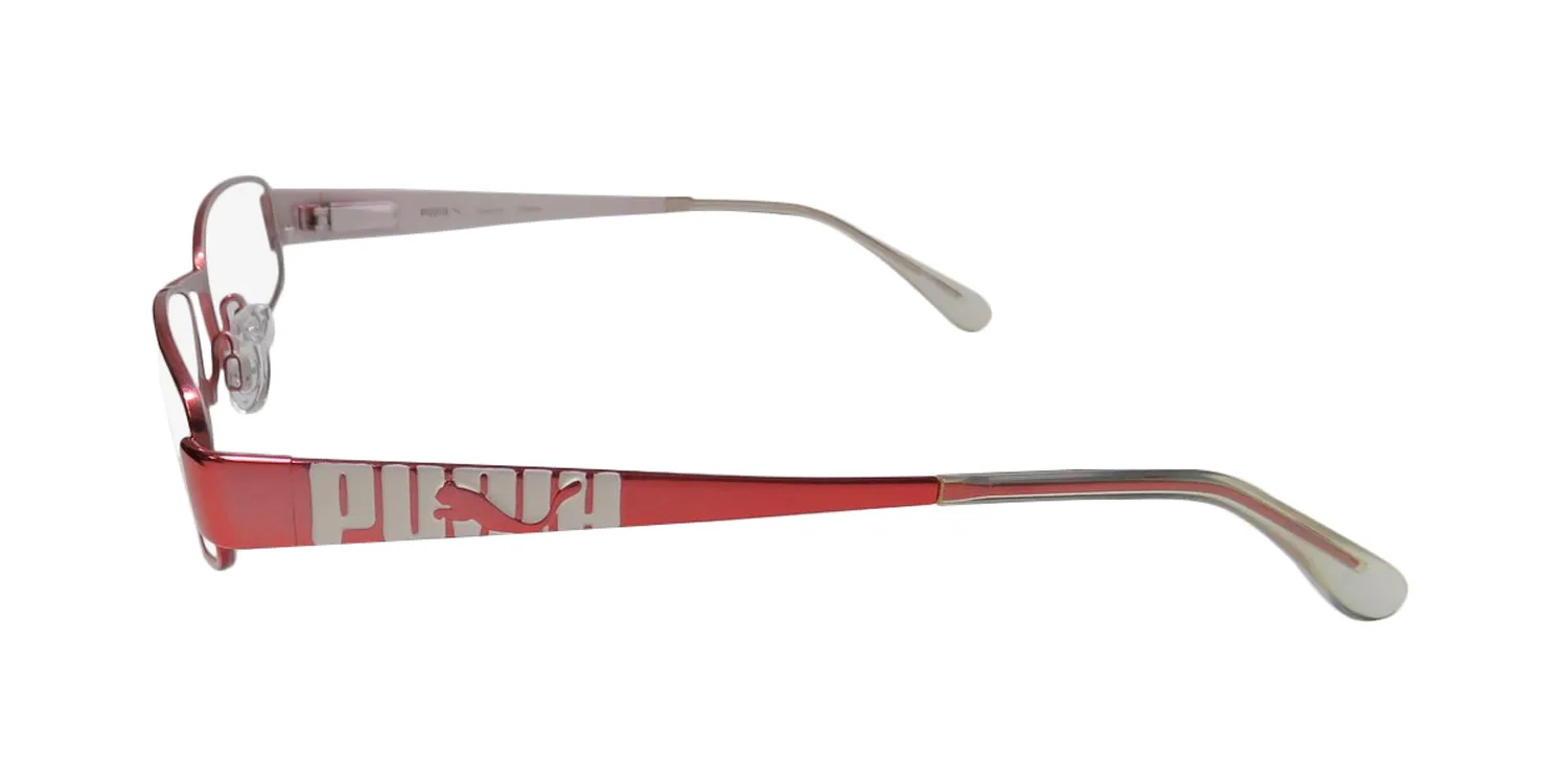 Puma 15244 Tavarua re Eyeglasses Red 50mm Unisex 4