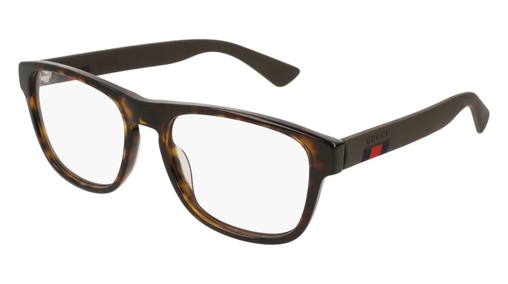 Gucci GG0173O 003 Eyeglasses Havana 54mm Men