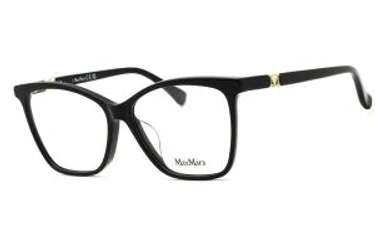 Max Mara MM5017-F 001 Eyeglasses Shiny Black 55mm