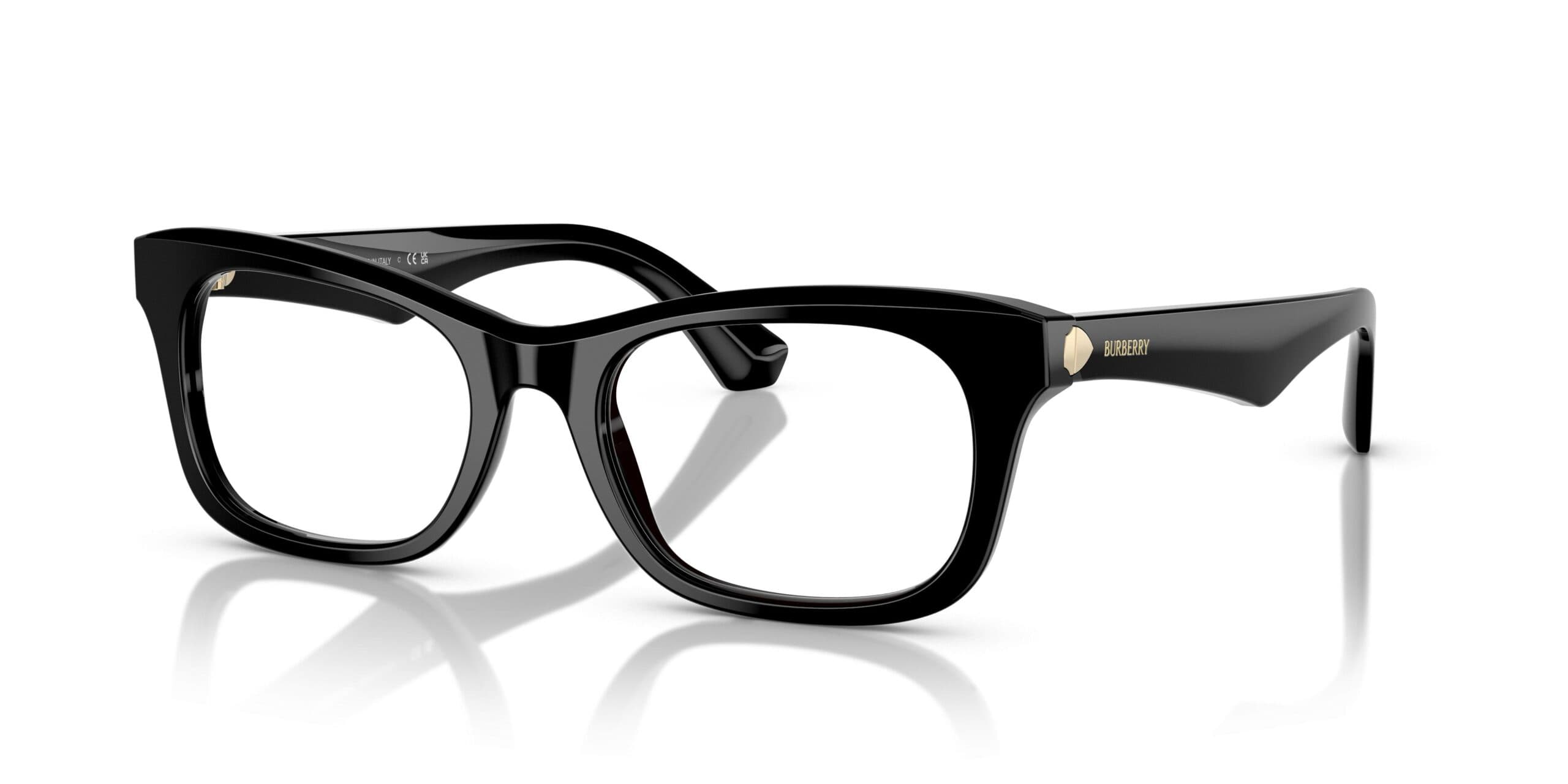 Burberry 0BE2422 3001 Eyeglasses Black 52mm Women