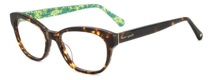 Kate Spade ZELDA 0086 Eyeglasses Havana 50mm Women