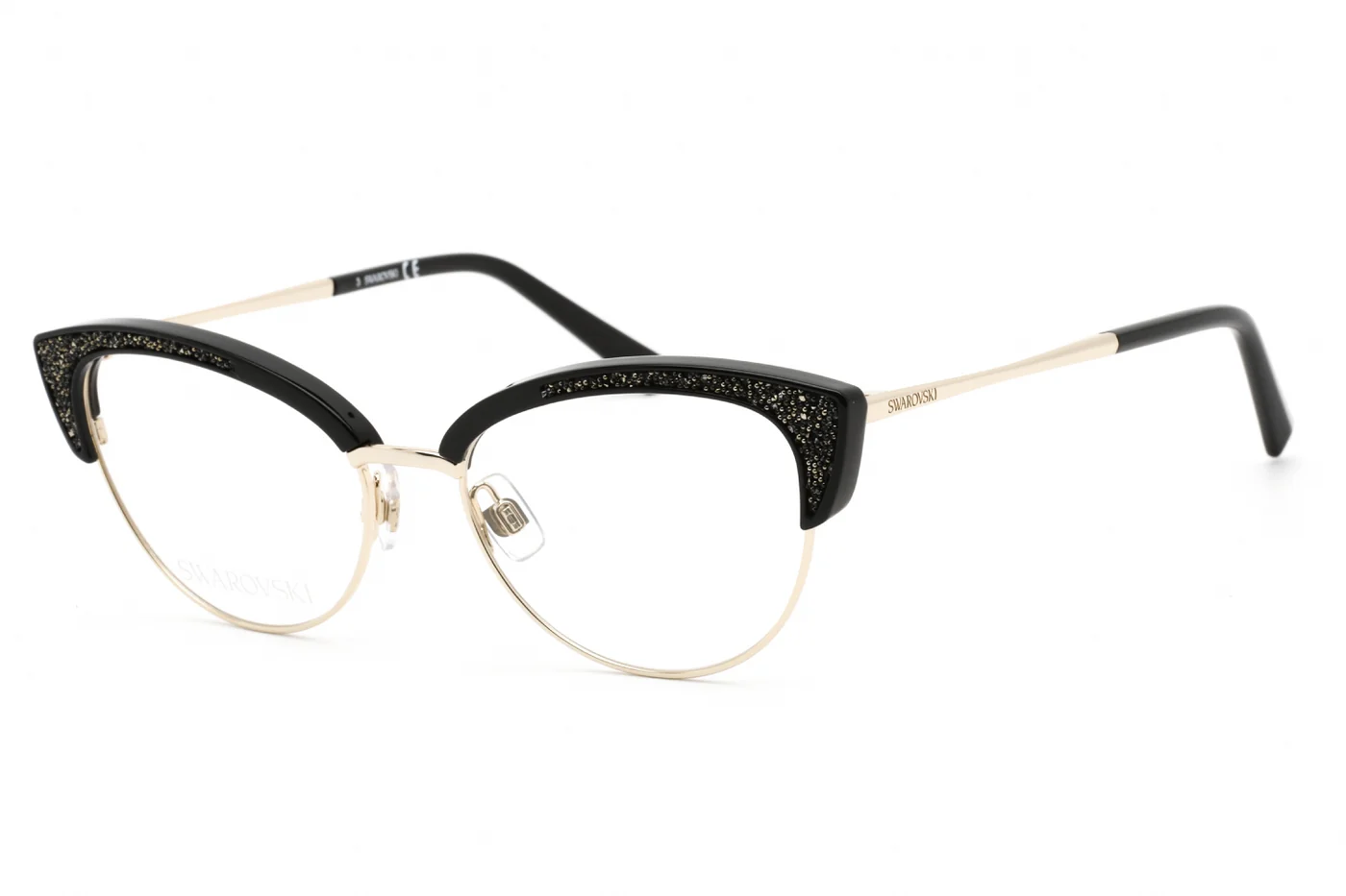 Swarovski SK5363 032 Eyeglasses Black 53mm Women