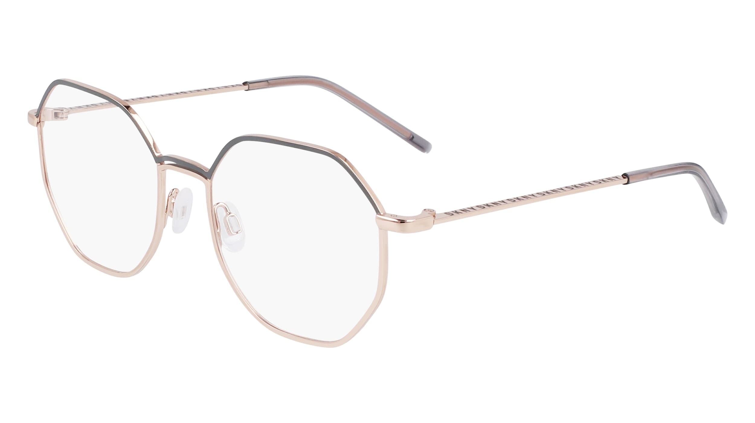 DKNY DK1029 014 Eyeglasses Rose Gold 49mm Women