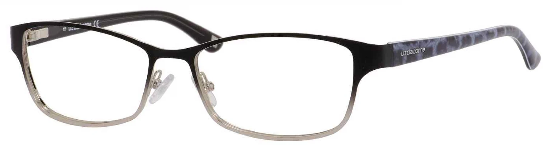 Liz Claiborne L 614 0JBU Eyeglasses Black Fade 52mm Women
