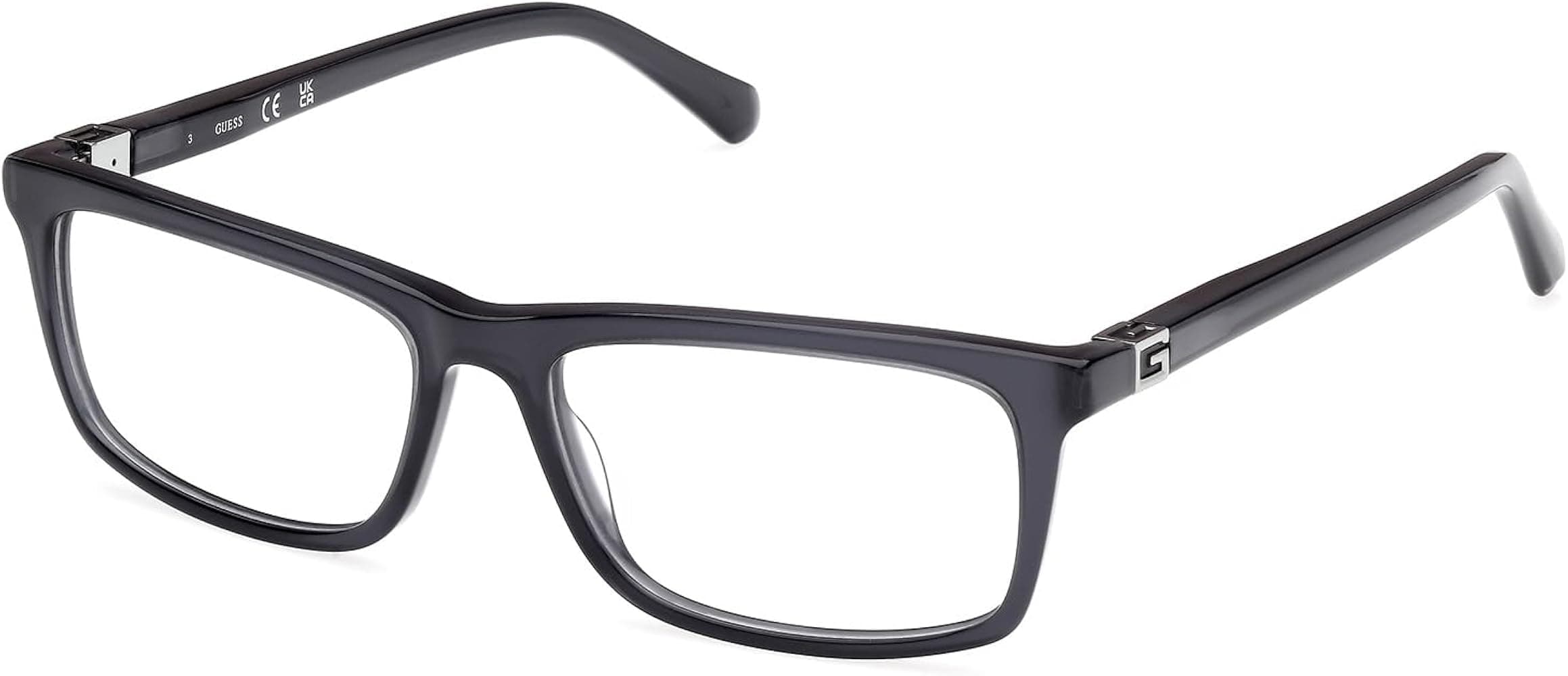 Guess GU50190 020 Eyeglasses Grey 56mm Men